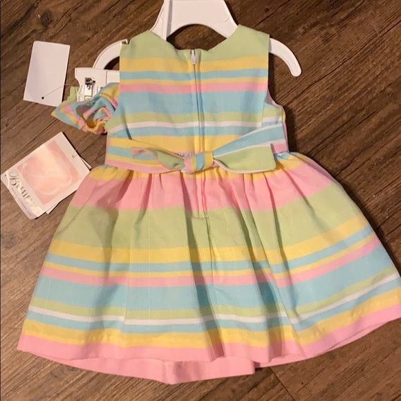 6-9 month Bonnie Baby dress - Picture 3 of 3